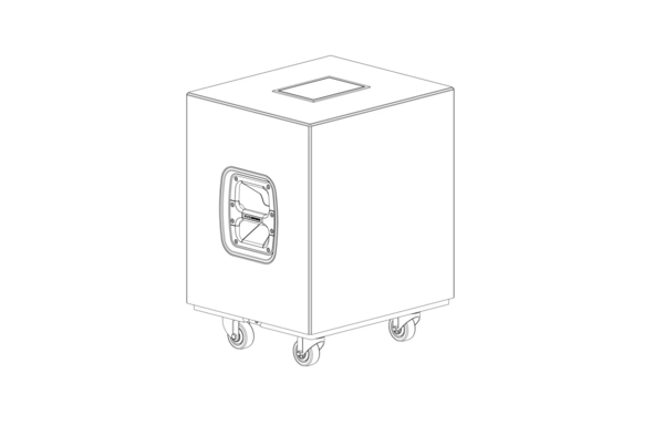 ACCESSORY COVER & CASTER BOARD FOR B15 AND B15G